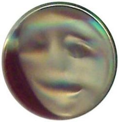 12-10.9 Techniques Assorted - Hologram (Note 1: This hologram example is not a synthetic polymer button. Same hologram example shown in the NBS Synthetic Polymers Handbook, reference 2. 12-10.9 Techniques Assorted - Hologram (Note 1: This hologram example is not a synthetic polymer button. Same hologram example shown in the NBS Synthetic Polymers Handbook, reference 2.